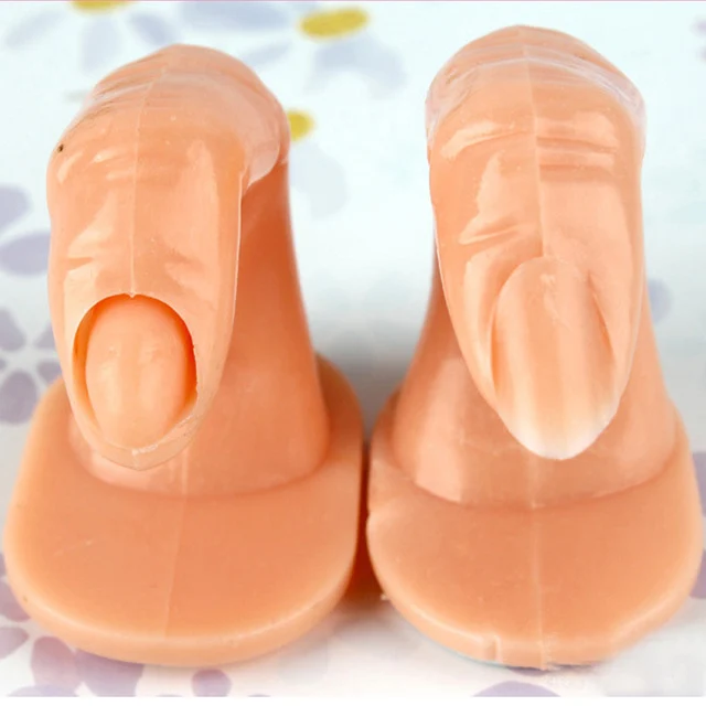 Manicure Nail Pratice Tools Silicone Prosthetic Hand Mold Without Manicure Nail Pratice Tools Silicone Prosthetic Hand Mold Without Nails Moveable Extension Acrylic S84002