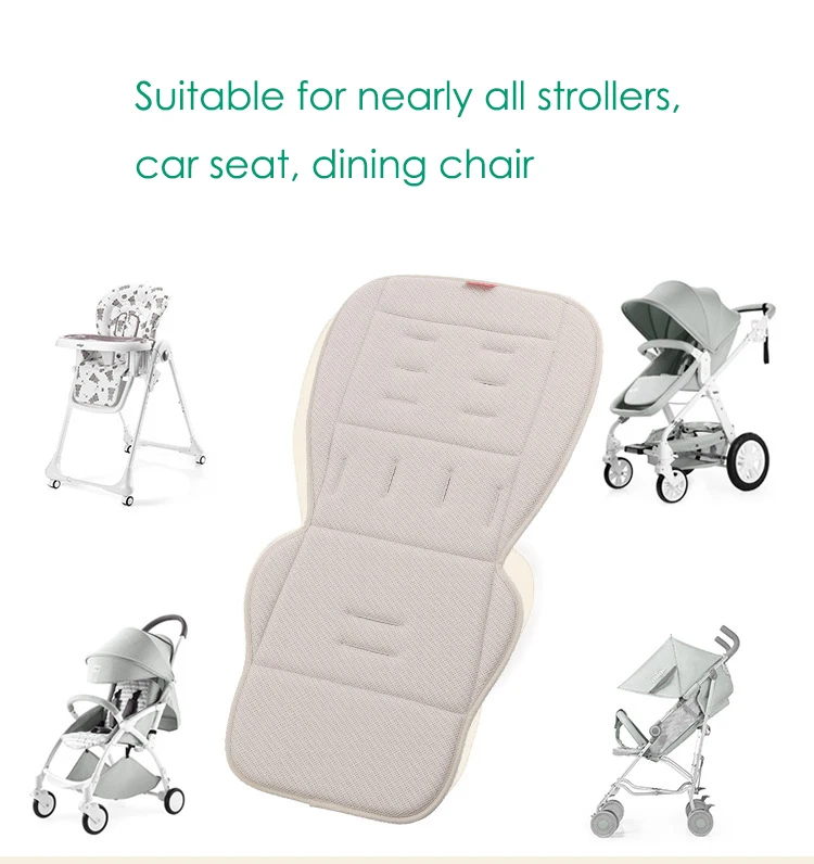 Сиденье для детской коляски подушки мягкие дышащие коляска для новорожденных Pad Four Seasons Удобная коляска аксессуары детское сиденье коврики