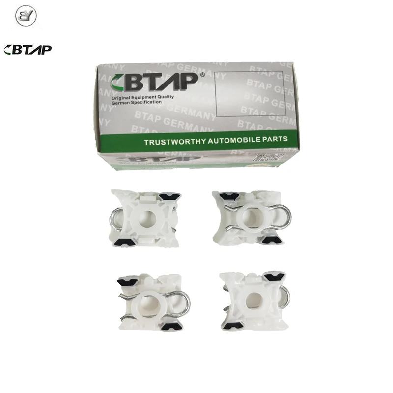 BTAP 4 pièces ensemble vitre coulissante Pivot Clips attache pour BMW E32 E34 E36 318 323 325 Z3 Z4 51321938884 51 32 1 938 884