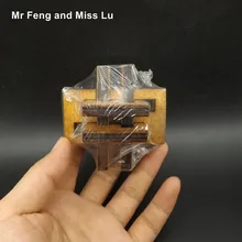 Головоломка для развития интеллекта Kong Ming Lock 3D Пазлы деревянная игрушка игра