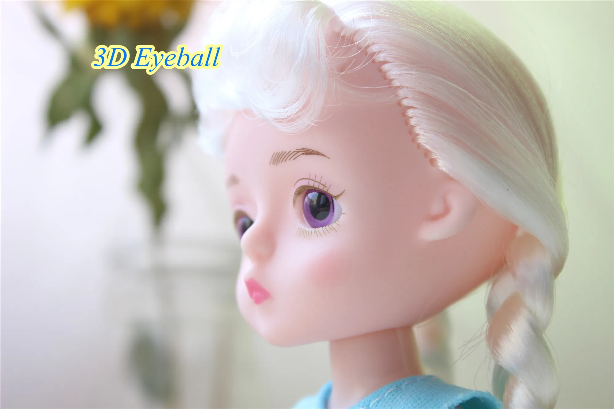 1/12 BJD кукла 15 см золотые волосы девушки куклы 14 суставов тела Обнаженная Bjd кукла случайный один набор одежды одна пара обуви детские игрушки для девочки