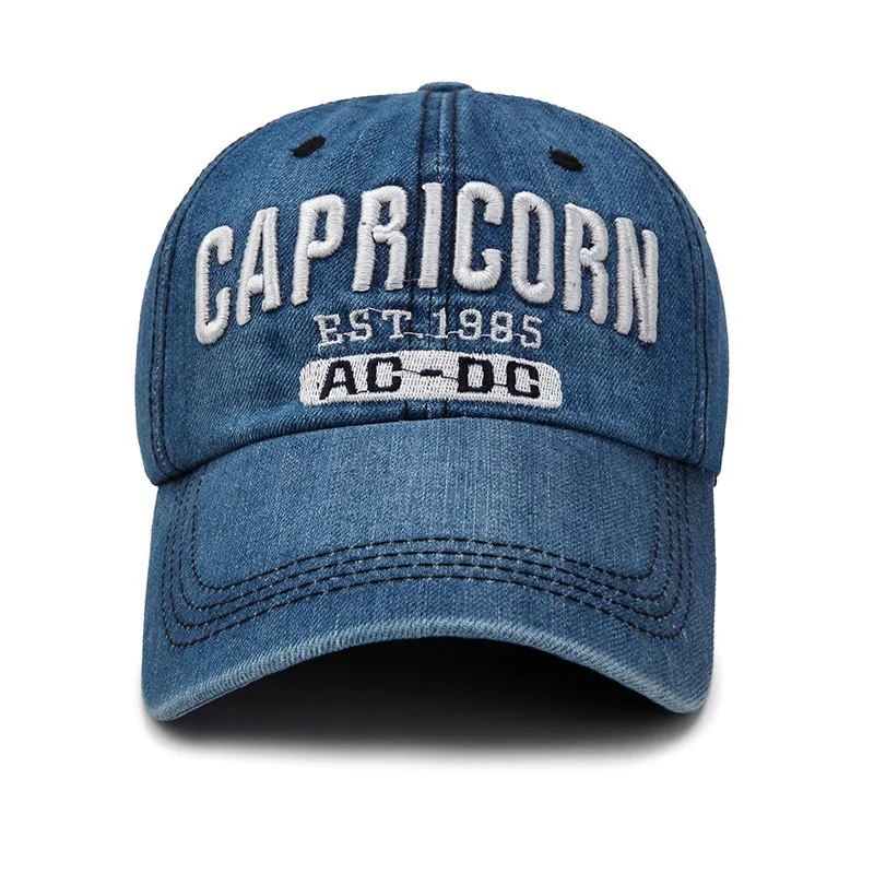 

Fashion women/men sun hat Denim fabric adjustable Visors tennis baseball Sports cap Visors Animal Farm Trucker Cap