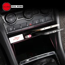 1 PC ABS Car Styling Consolle Centrale Scatola di Immagazzinaggio Del Telefono Della Carta Del Raccoglitore Del Supporto Dell’organizzatore per Skoda Kodiaq Accessori Interni