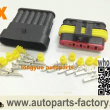 Longyue 6 way pin 2kit набор modo impermeabile filo elettrico коннектор