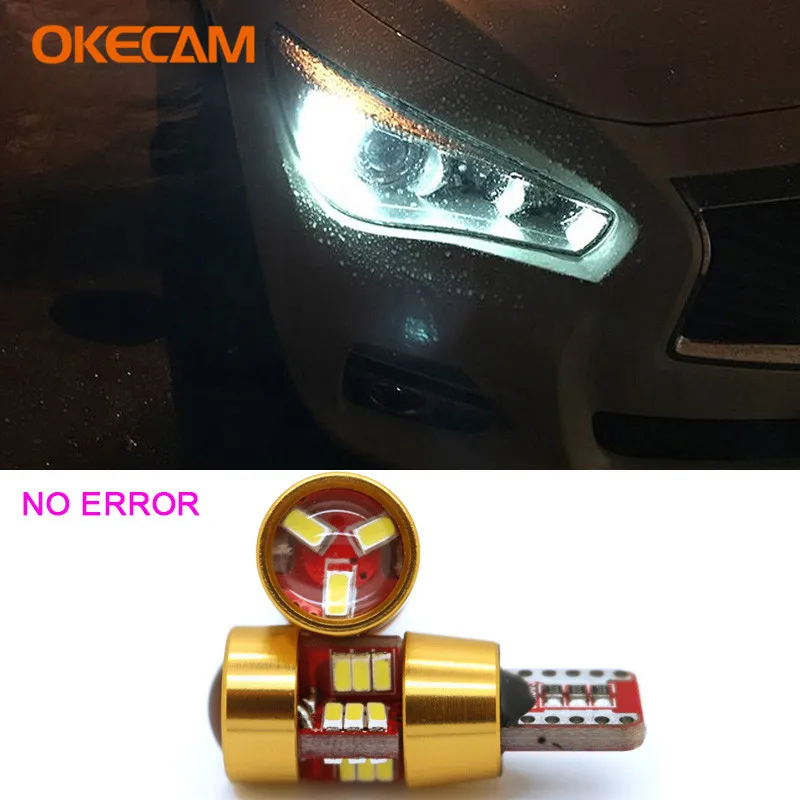 2x Canbus Car Led T10 W5w Clearance Parking Lights For Audi A3 8p 8l 8v