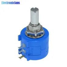 3590s-2-103l 3590s 10k ohm precisão multiturn potenciômetro 10 anel resistor ajustável