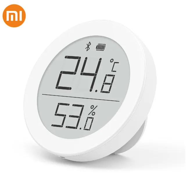 

New Xiaomi Cleargrass Bluetooth Temperature Humidity Sensor Data storage E-Link INK Screen Thermometer Moisture Meter Mi APP