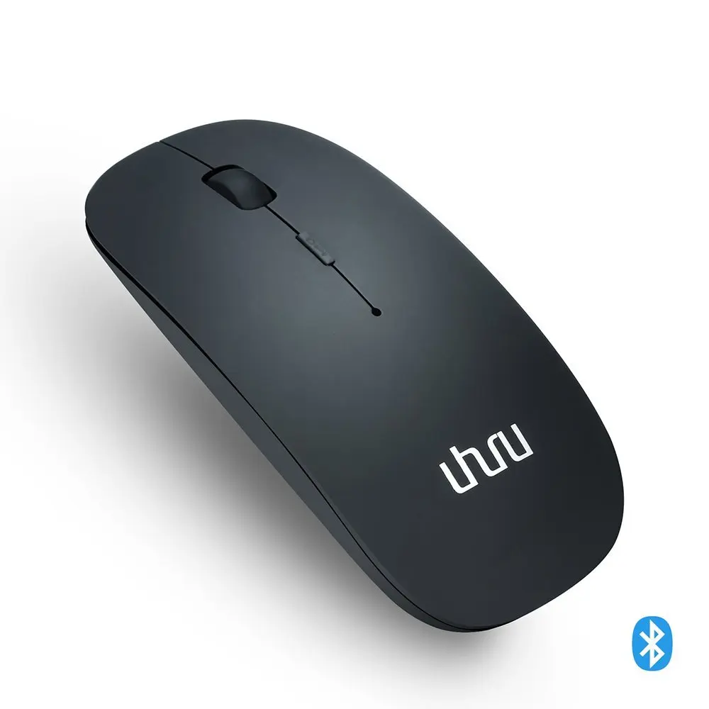 Беспроводная мышь UHURU перезаряжаемая Бесшумная оптическая с USB Bluetooth 3 0 1200DPI
