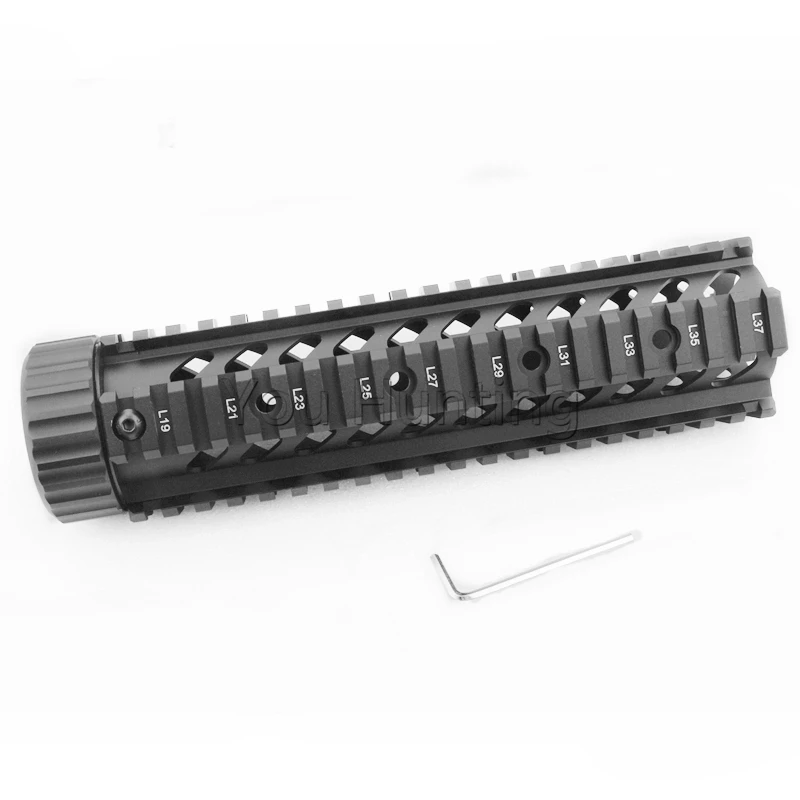 . 223 беспоплавок RAS Handguard 9 дюймовый карбоновый кронштейн длиной Quad Pictinny Rail System Mount