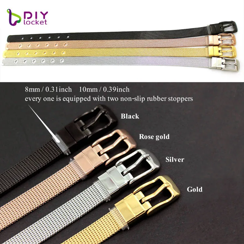 8mm/ 10mm Stainless Steel bracelet bangles Wristband Fashion Accessory Fit for Slide Letters Charms LSBR01-02 stainless steel bracelet,fashion bracelet,fashion jewelry
