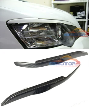 

Real Carbon Fiber Headlight Eyelids Eyebrows Covers 1pair For Subaru Legacy 2004-2008 T065