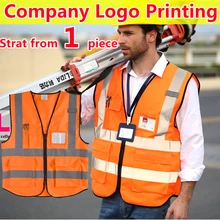 Spardwear Детская безопасность жилет светоотражающий Orange Детская безопасность жилет с карманами безопасности жилет дорожного Детская безопасность трафика жилет