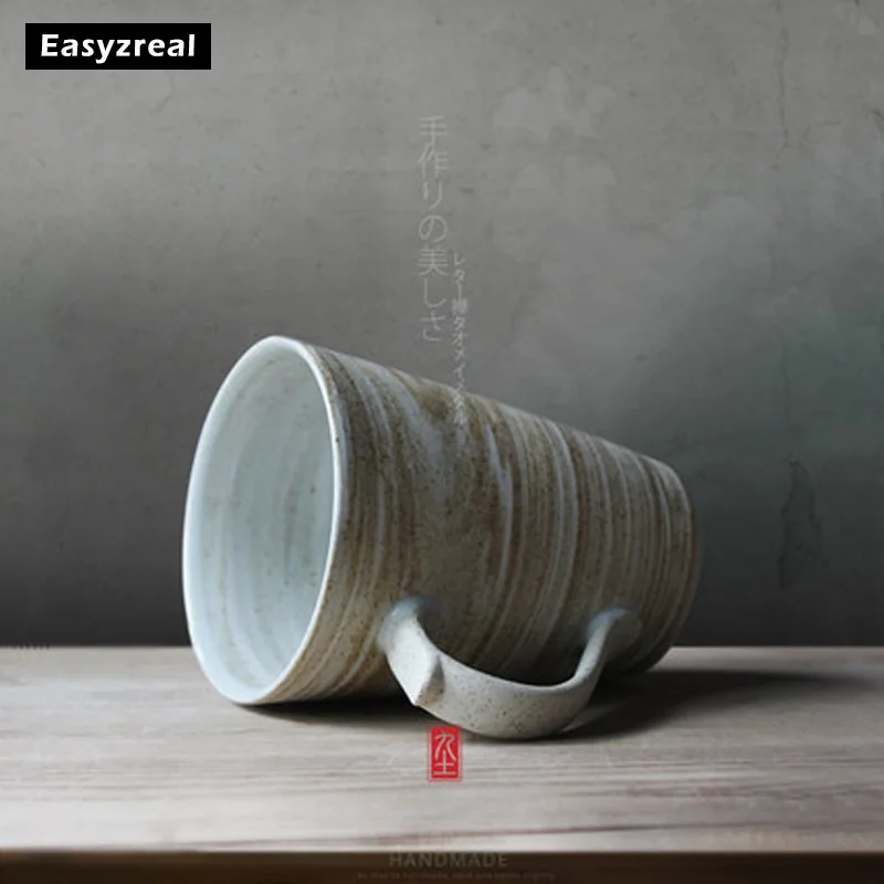 Handmade ceramic Mug Hand-drawn fine coffee and mi...