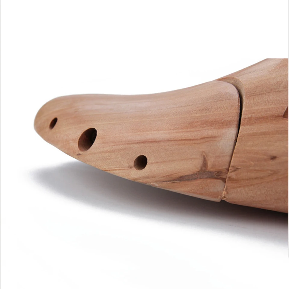 MQUPIN высокое качество Superba деревянные обувные деревья 1 пара две трубки красного кедра дерева Регулируемый формирователь обуви для мужчин обувное дерево