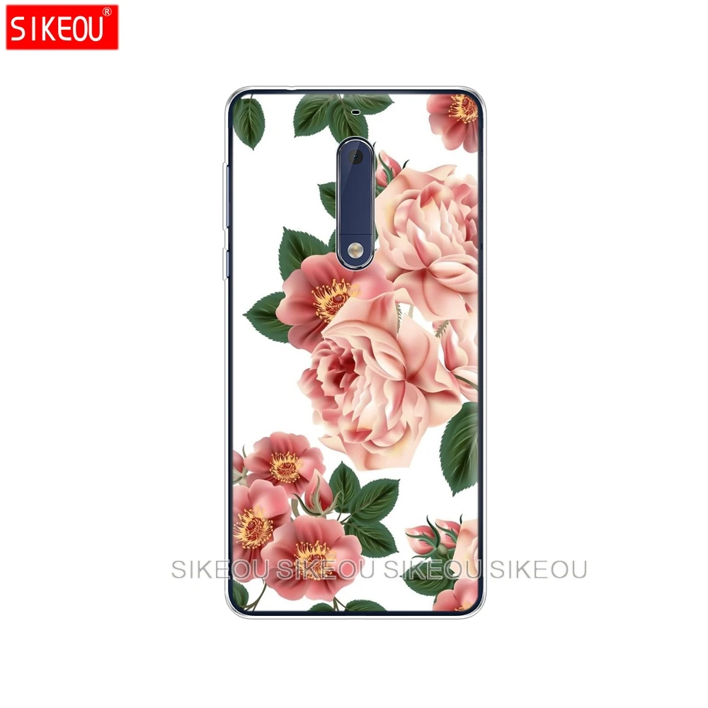 Силиконовый чехол для телефона Nokia 5 3 6 7 8 9 2017 чехлы мягкий из ТПУ полная защита 360