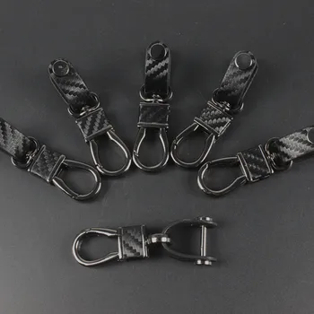 

1X Metal Carbon fibre Key Ring KeyChain For alfa romeo 159 147 156 giulietta 147 159 mito Giulia Stelvio Car Accessories