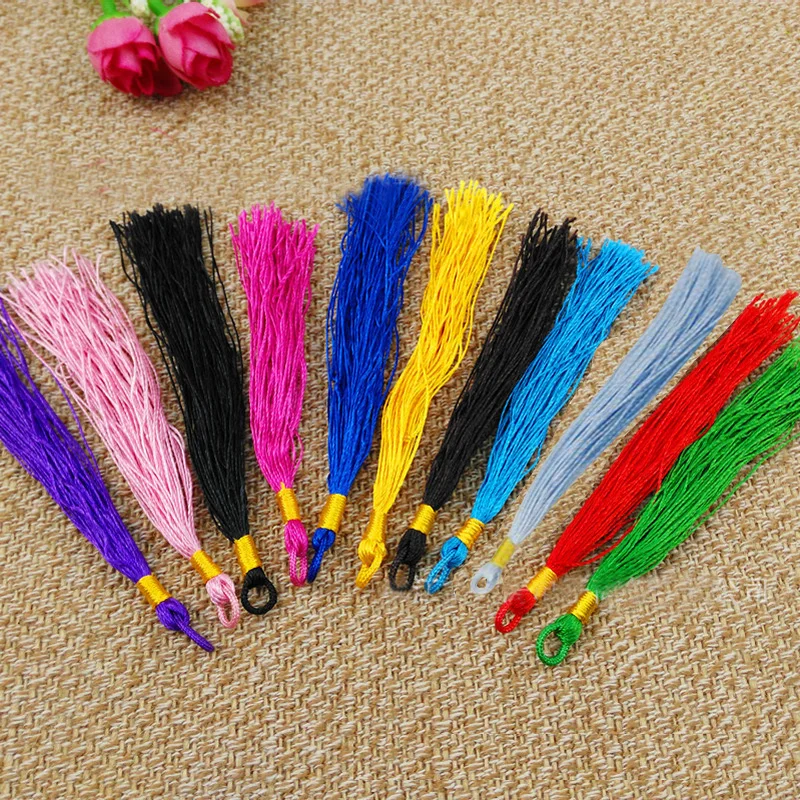 10 Tiny Tassels, Bracelet Tassel,Colorful Jewelry Tassels, Mini Bohemia