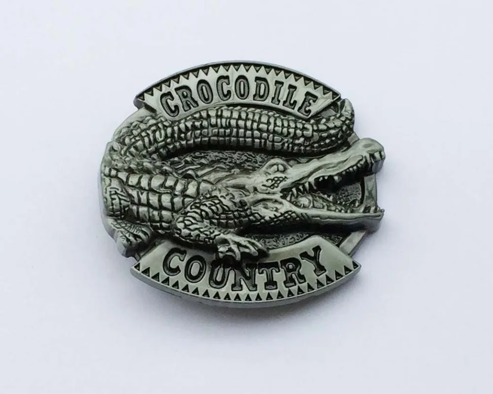 

The Crocodile Country Belt Buckle SW-BY597 suitable for 4cm wideth belt with continous stock