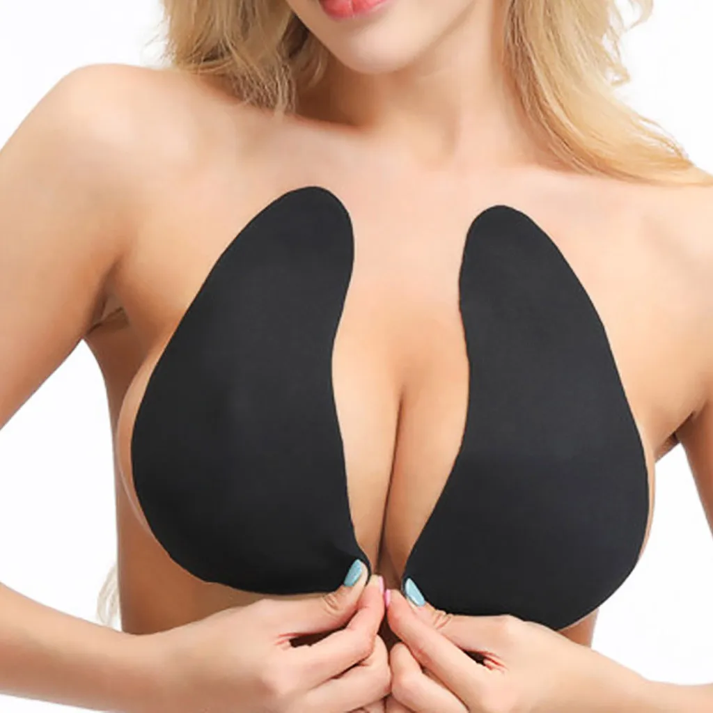 

One Piece Invisible Tape Breast Bra Magic Beauty Instant Lift Shape Lift Breathable Chest Stick Anti-Sagging On Topira Nipple #D
