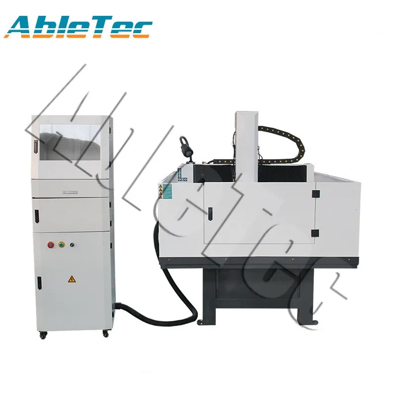 ABLETEC тяжелых мини-маршрутизатор CNC фрезерный станок AB4040H с 3.2KW водяного охлаждения шпинделя