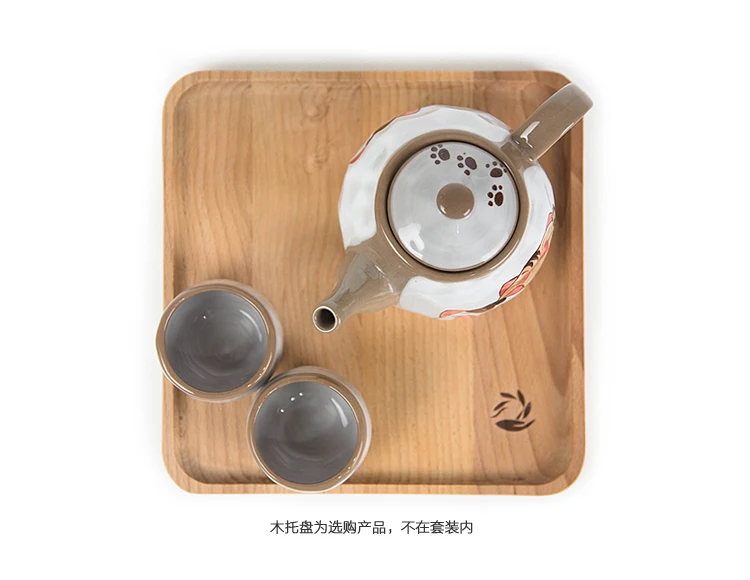 Кофейные Наборы Plutus Cat, креативный мультяшный чайный горшок, чашка, Керамические домашние молочные кружки, милый японский чайник, 1 горшок и 2 чашки
