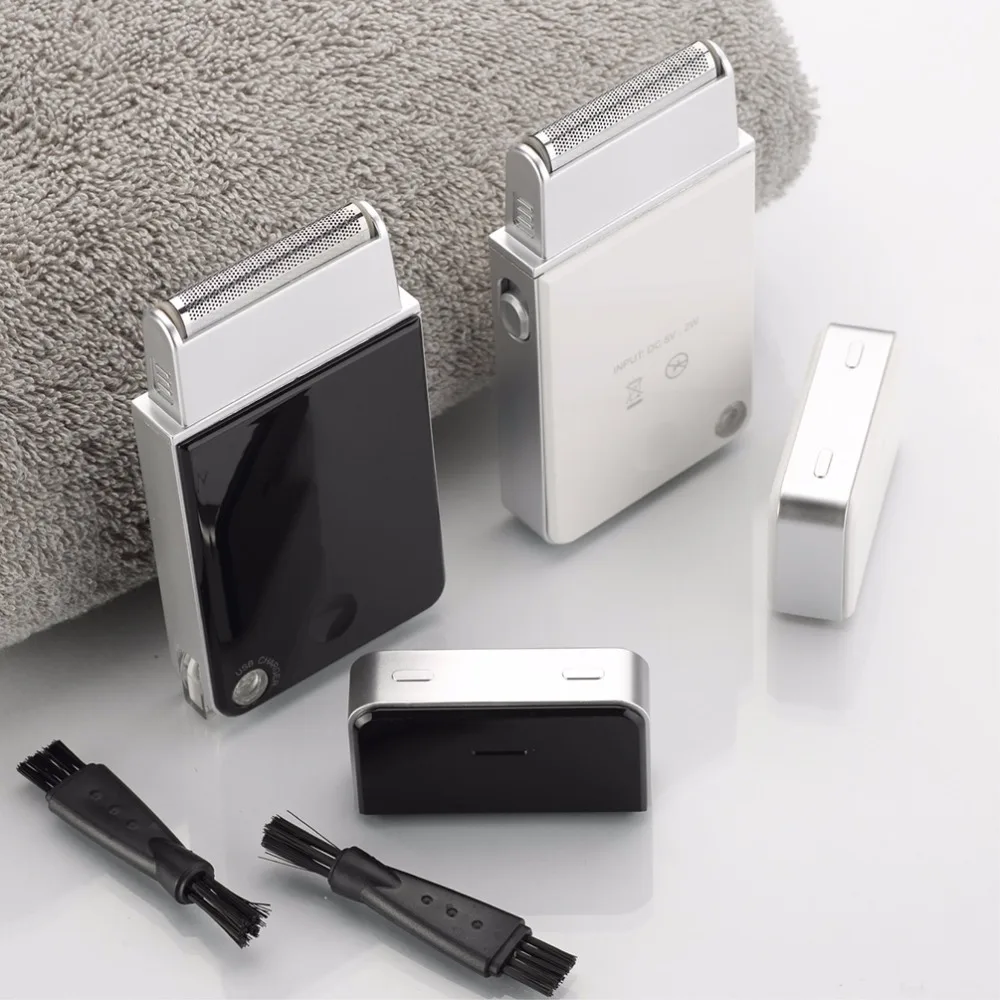 Mall store.Fashion design USB plug rechargeable shaver