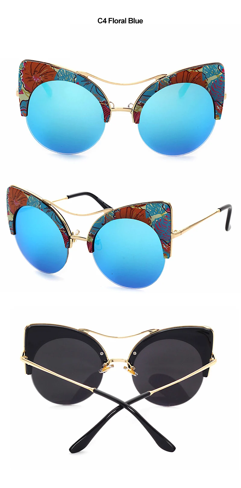 2018 News Cat Eye Sunglasses (14)