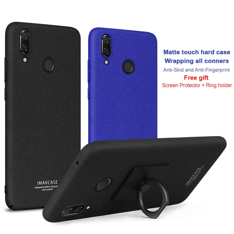 Чехол для Huawei Nova 3 Nova3 матовые ковбойские чехлы Imak с подставкой задняя крышка