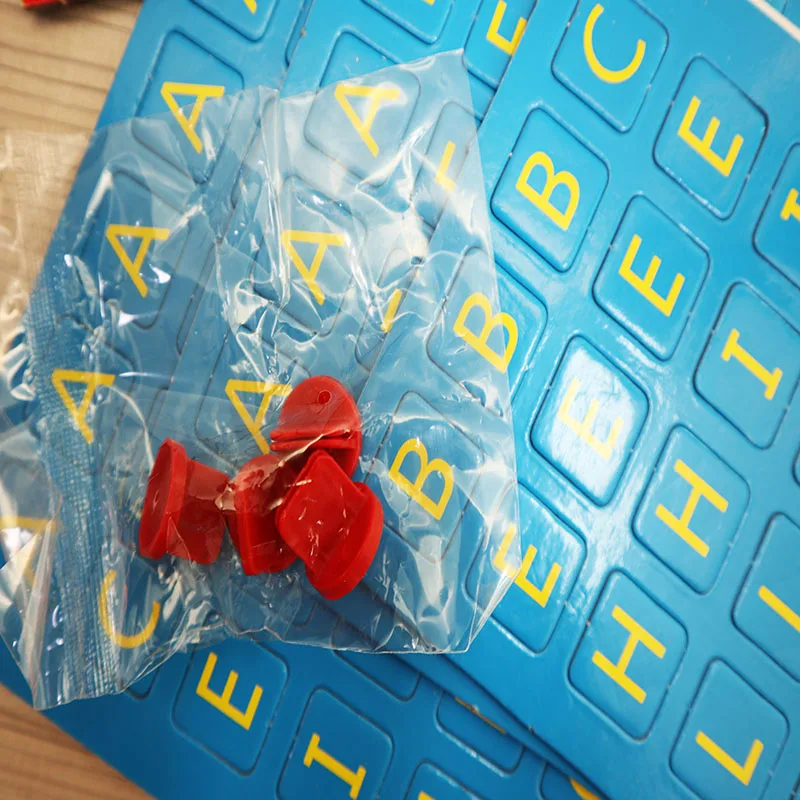  Cartoon Scrabble Games Kid Crossword Puzzles Children Board Spelling Table Jigsaw Word Teaching Aid - 32968329727