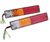 2X 12V 24v 20leds Trailer Truck LED Tail Light Lamp Car  Reversing Running Brake lamp Rear Lights caravans, campers, buses, ► Photo 3/4