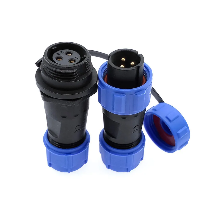 Водонепроницаемый коннектор SP1310 SP1311 разъем SP13 2pin 3pin 4pin 5pin 6Pin 7pin IP68 кабельный