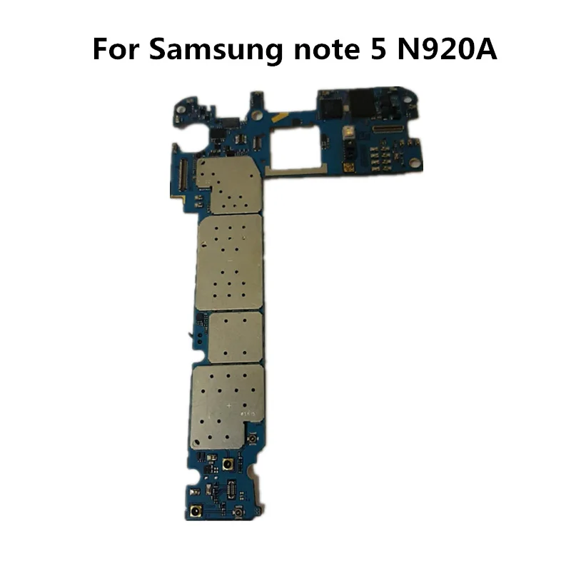 Полностью Рабочая оригинальная плата для Samsung Galaxy Note 5 N920A 32GB Материнская