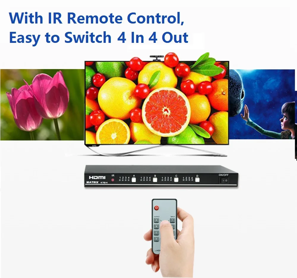 HDMI Matrix 4 in 4 out  (6)