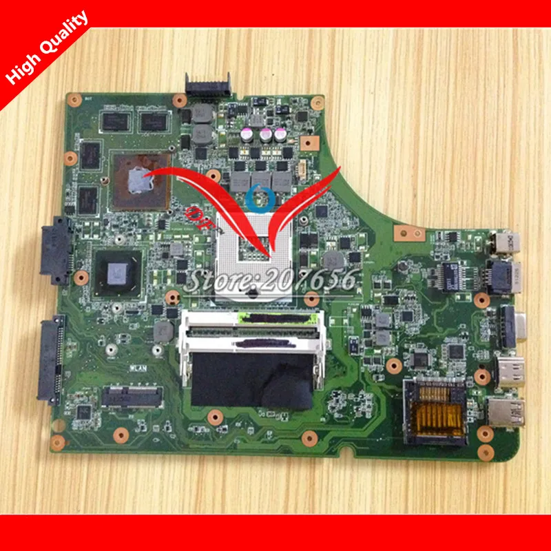 

Original K53SV Motherboard / Mainboard rev 2.3 / rev 3.0 / rev 3.1 For Asus K53S A53S X53S P53S Notebook N12P-GS-A1 GT540M