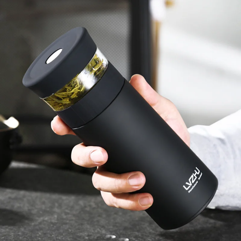 Buy Men Tea Vacuum Flasks 350ml Insulation Cup Tea