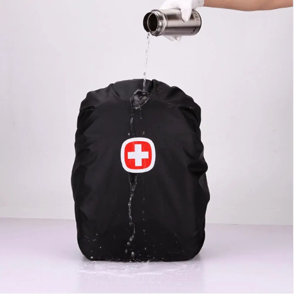 Super Waterproof And Strong Anti-tear Black Boutique Shoulder Bag Rainproof Dust Cover Outdoor Bag Rain Cover 30-40L