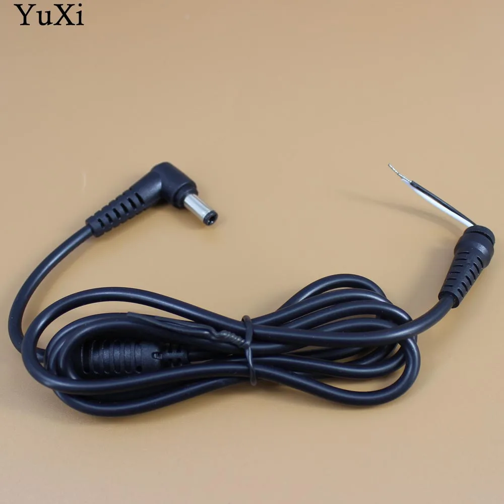 YuXi YuXi 5.5X2.5mm DC Power Male Tip Plug Connector With Cord/ Cable For Toshiba Asus Lenovo Laptop Adapter, 5.5/2.5mm