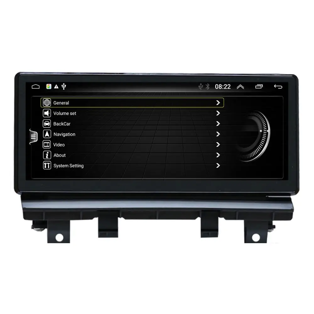 Flash Deal COIKA Android 8.1 System Car IPS Screen For Audi Q3 2013-2018 Multimedia Player GPS Navi Google WIFI Phone Link BT Music SWC 4
