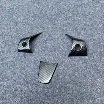 

WELKINRY car auto cover for TESLA MODEL 3 2018 2019 stainless steel steering wheel trim