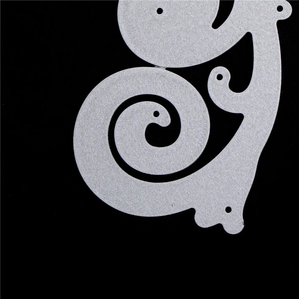 JX-LCLYL 91x43mm Snail Cutting Dies Stencil  Paper Cards Embossing Die Cutter Craft DIY