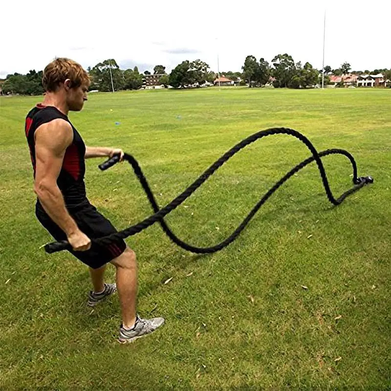 

Battle rope home fitness rope big rope male arm strength physical fitness training equipment strength rope fighting battle rope