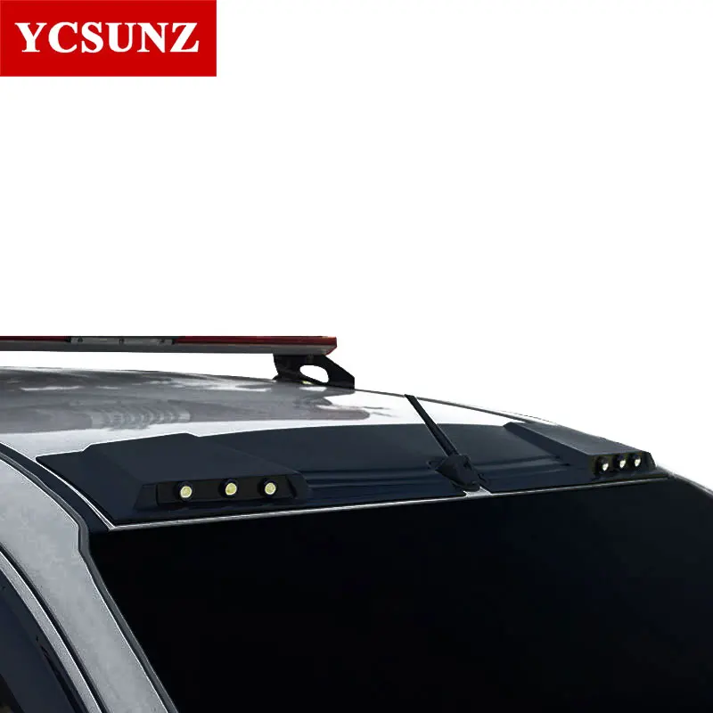  2016-2019 LED Lights Raptor style For Mitsubishi l200 Triton 2017 Front Roof Spoiler For Mitsubshi  - 32853024685