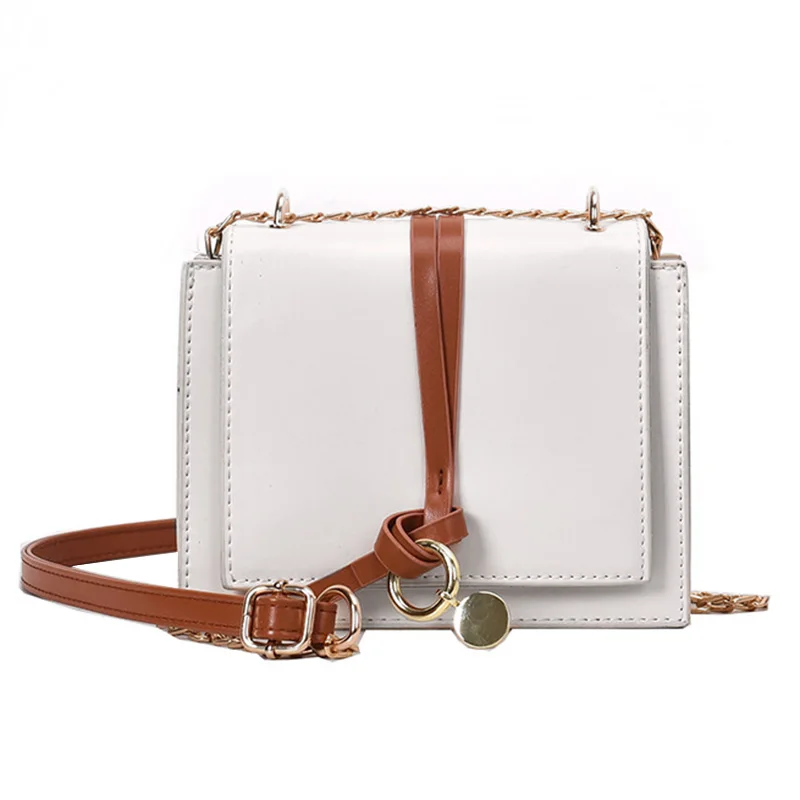 

Korean Version Of the Wild Girl Shoulder Messenger Bag Fashion Casual Chain Small Square Bag