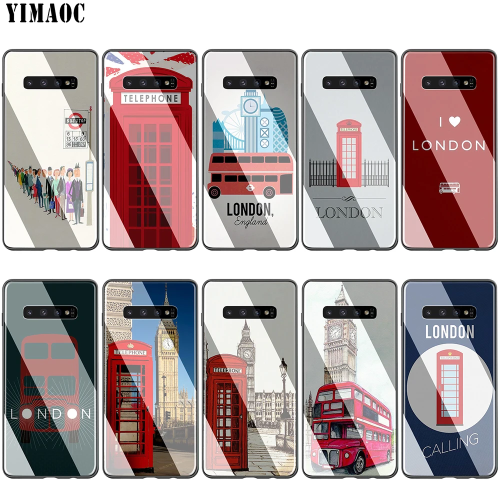 Стеклянный чехол Lavaza из ТПУ для телефона Samsung Note 8 9 S7 S8 S9 S10 A10 A20 A30 A40 A50 A60 A70 Edge Plus |