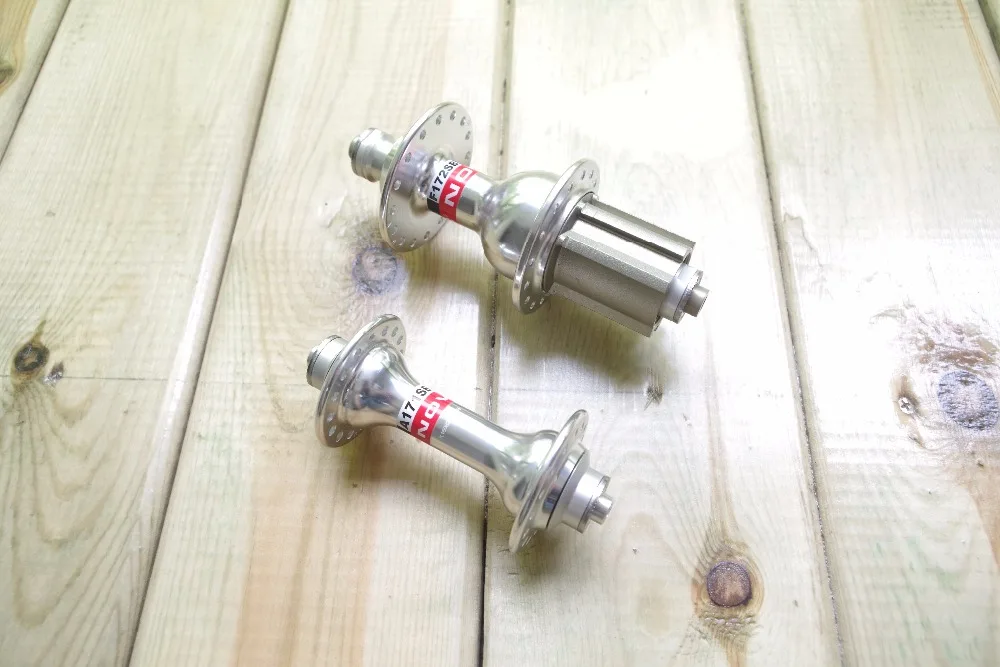 SILVER 28/28H 32/32H 36/36H NOVATEC J Hook/Bend Road Bike Hubs A171SB