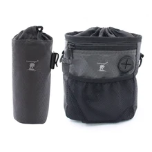 Прочный Водонепроницаемый нейлоновые Собачьи Ошейники со светоотражающими Кинологический Лечить сумка поясная сумка с бутылка для воды для отдыха на природе