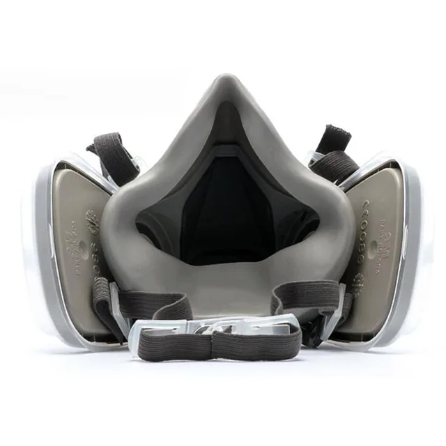 9 In 1 3M 6200 Industry Half Face Paint Spray Gas Mask Respirator Protective Safety Work Dust Proof Respirator Mask With Filter