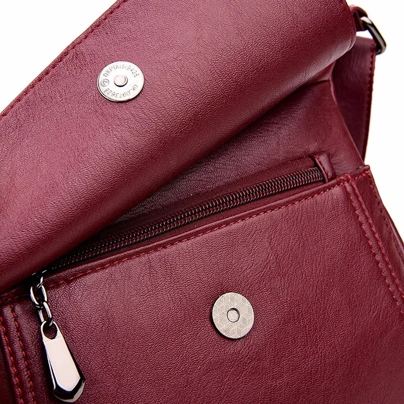 Женская сумка-мессенджер, сумки через плечо для женщин, кожаные сумки через плечо, винтажные сумки, высокое качество, женская сумка, новинка