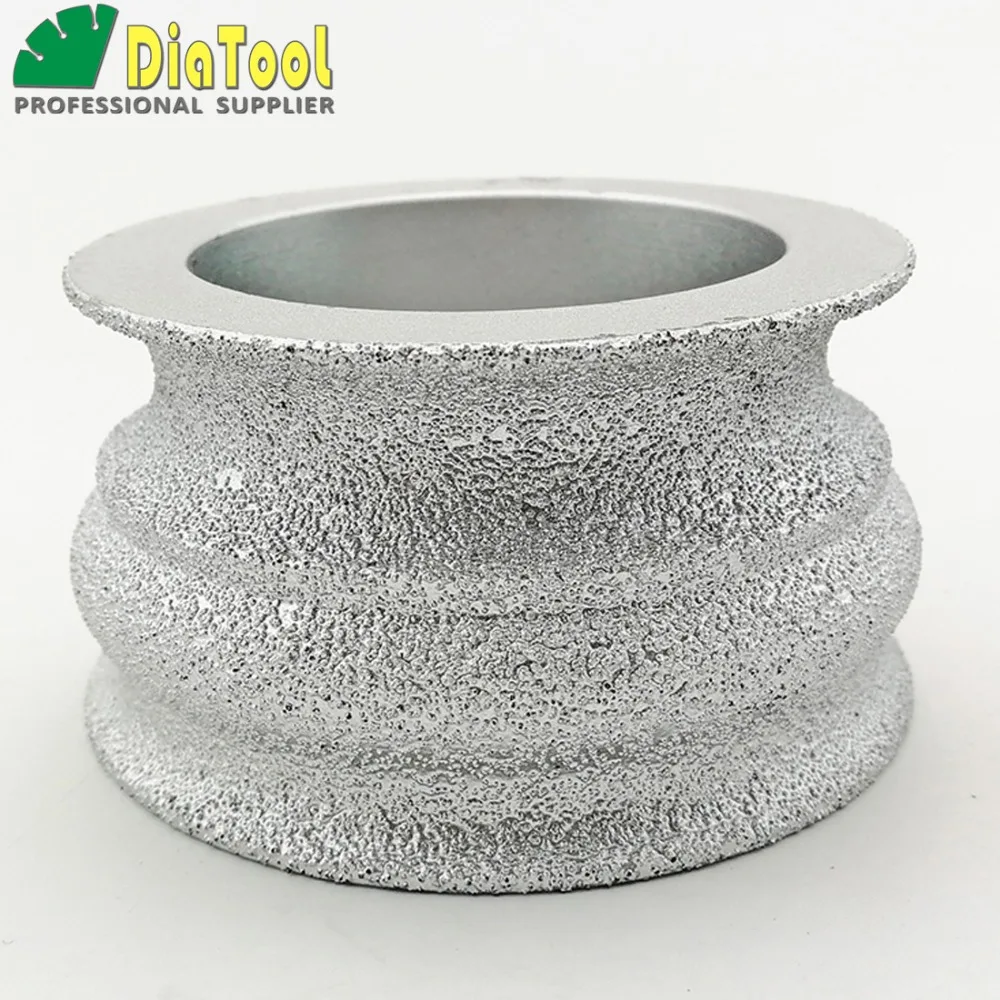 DIATOOL Dia75mmX40mm Diamond профиль шлифовального круга для камня, используемый на угловая шлифовальная машина