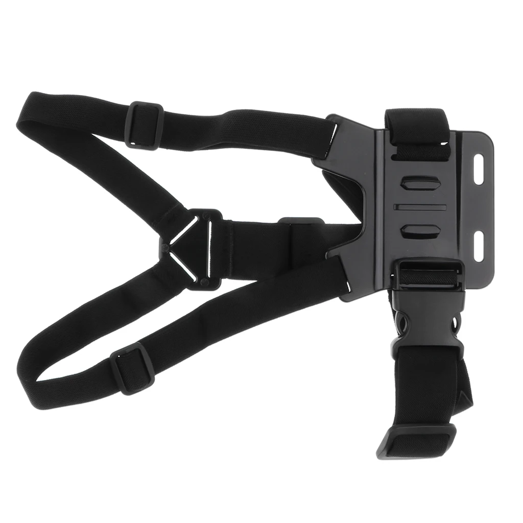 Replacement Chest Mount Harness Compatible with iPhone Smartphones– Fully Adjustable Chest Strap Available with skiing, fishing